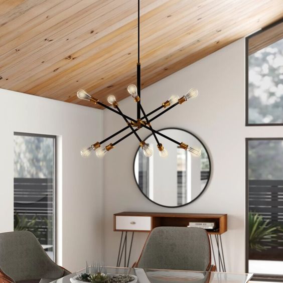 Six-Light Chandelier