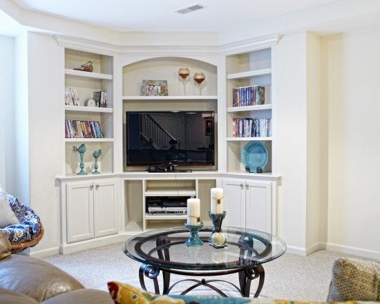 A Corner Entertainment Center