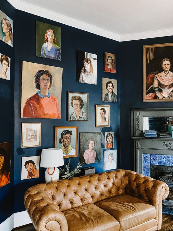 A Wall of Portraits