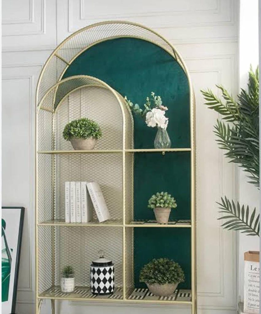 Arched Bookcase with Arched Shelves