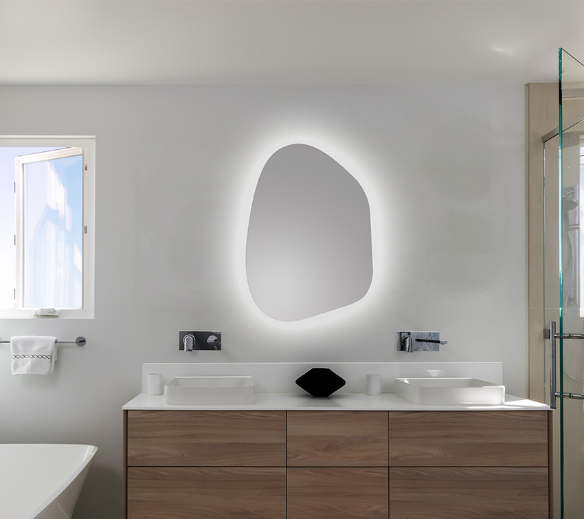 Asymmetrical and Geometric Mirrors