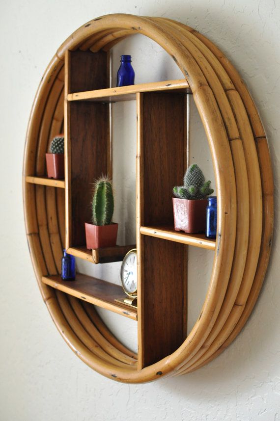 Bamboo Floating Shelves