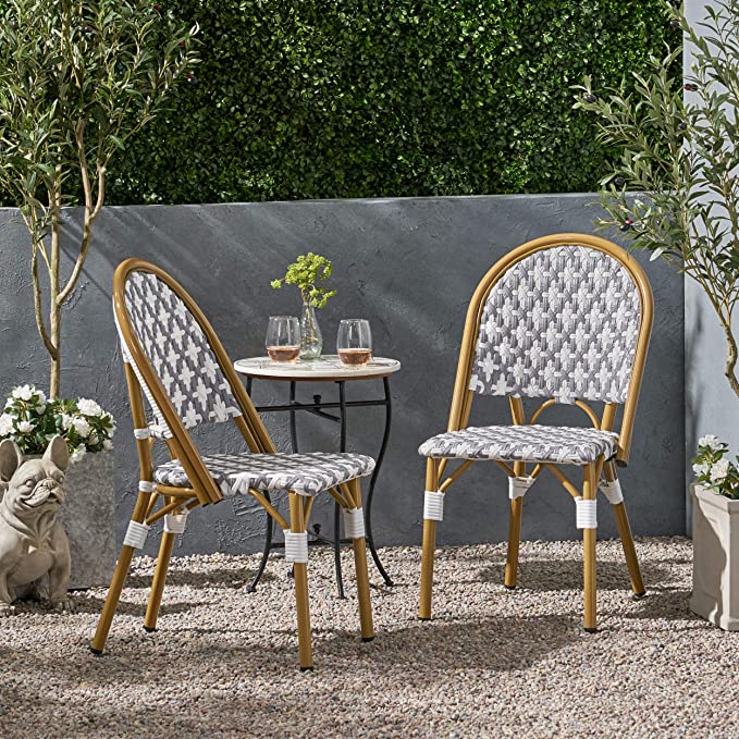 Christopher Knight Home Anastasia Outdoor French Bistro Chair