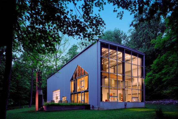 Container-Style Country House