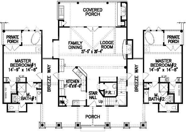 Dual Master Suites