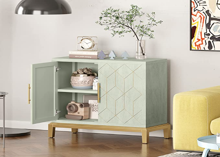 Function Home Accent Cabinet with Doors