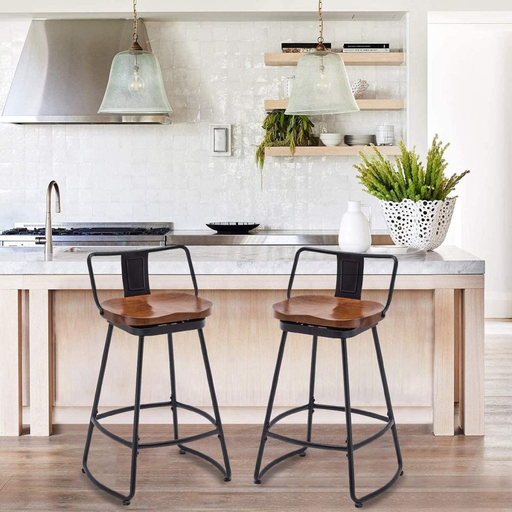 Home Industrial Metal Stool