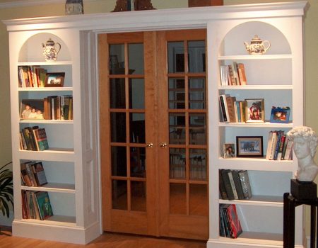 Ideas for a Sophisticated Arched Bookcase