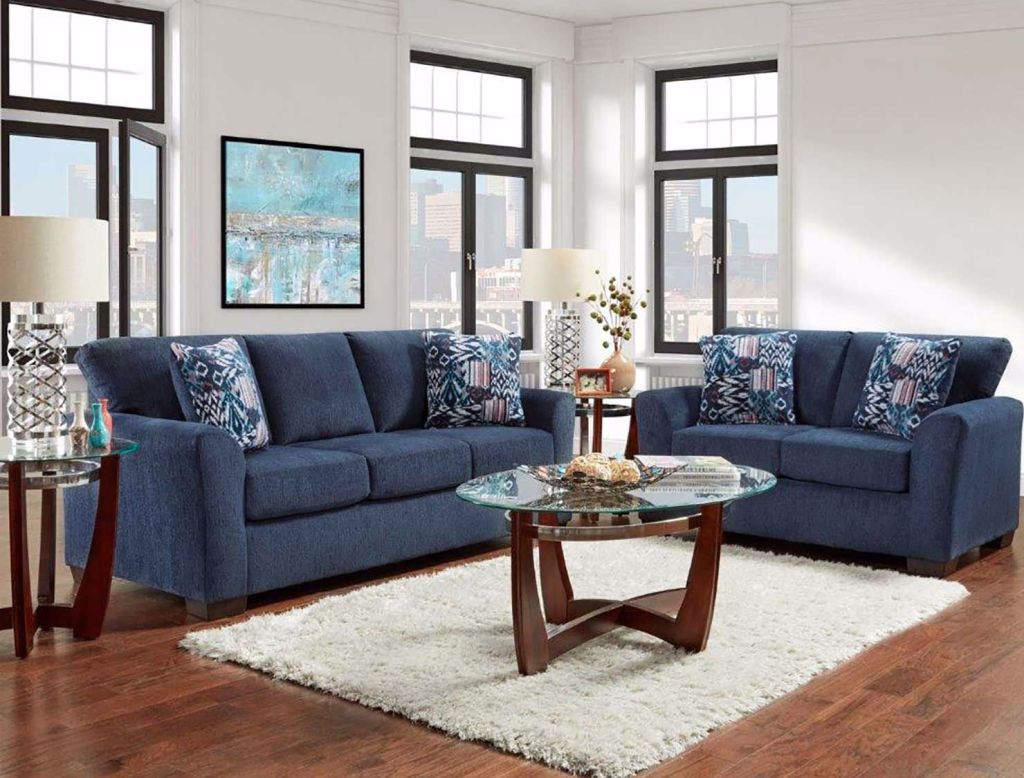 Indie Navy Sofa