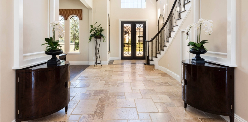 Limestone Floor