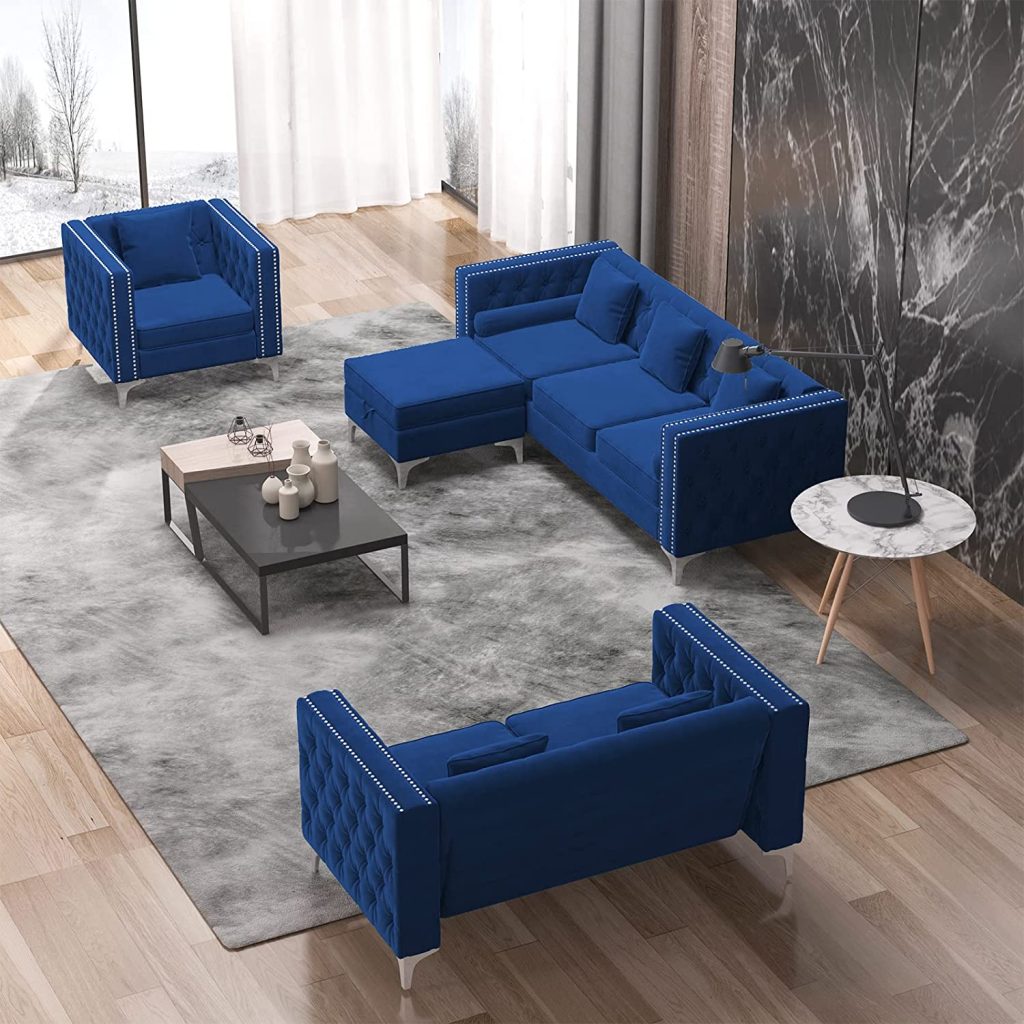 Mjkone Sectional Sofa For Living Room