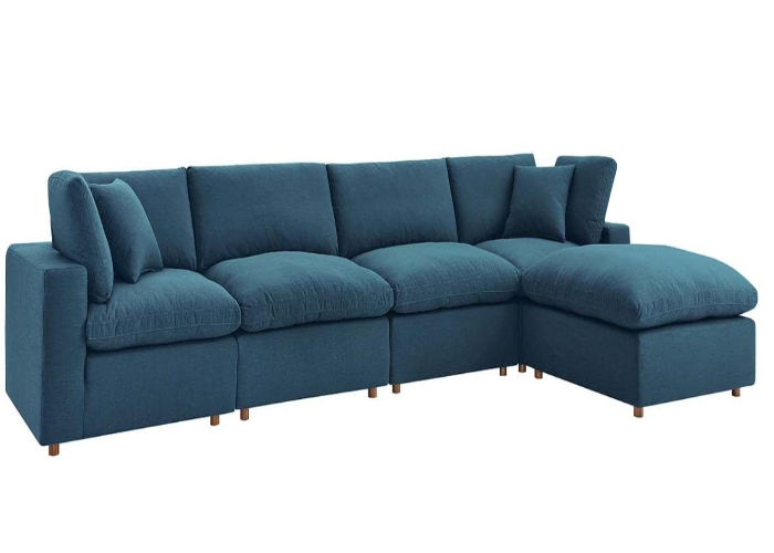 Modway Commix Down-Filled Overstuffed Sectional Sofa (1)