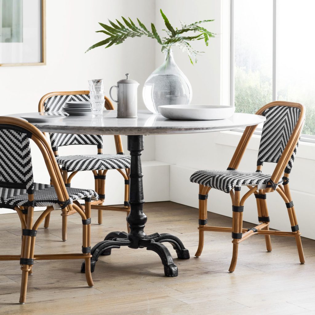 Parisian Bistro Woven Side Chair