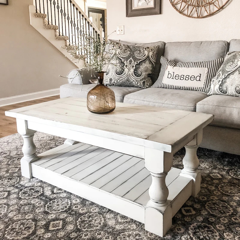 Rectangular Farmhouse Coffee Table