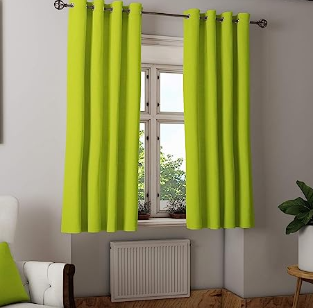 Solid Dyed colored Curtains
