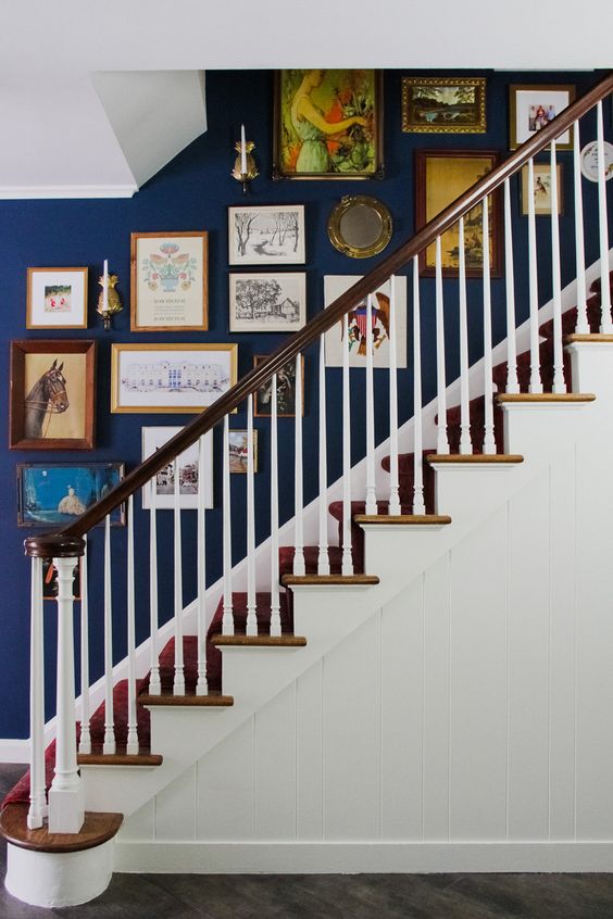 Staircase Gallery Wall