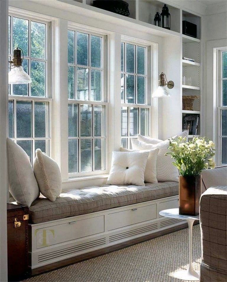 Well-Lit Window Bench