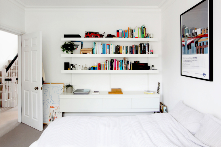 White Floating Shelves for Every Room