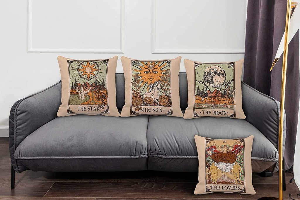 Astrology Themed Covers for Throw Pillow Sets