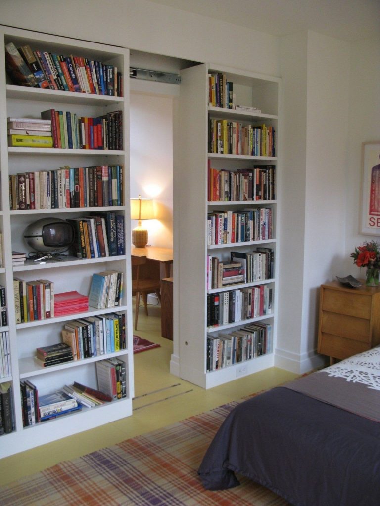 Bookcase Closet Door