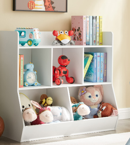 Bookshelf Turned Toy Storage