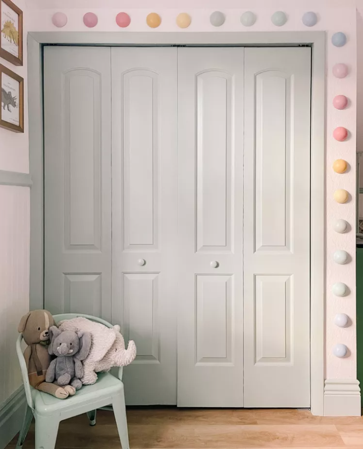 Colorful Bifold Door