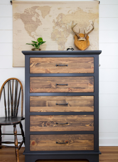 Double-Colored Dresser