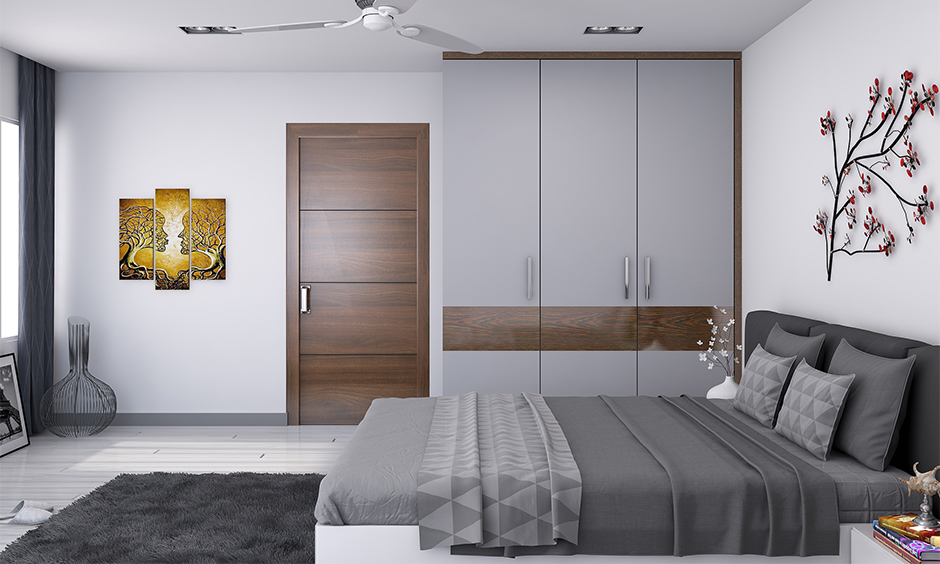 Modern Bedroom Look Using Gray Bedroom Ideas