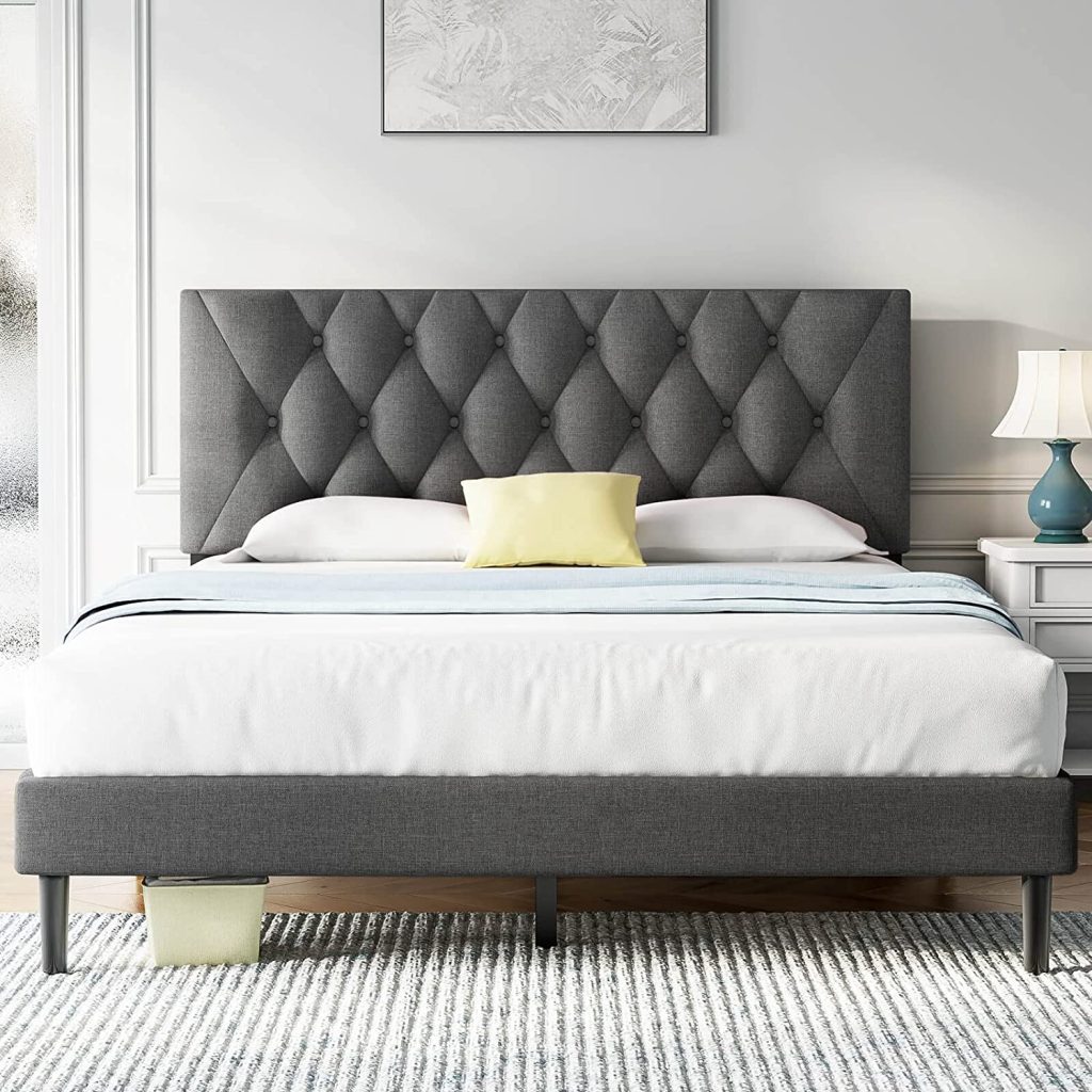 Molblly Twin Size Platform Bed Frame