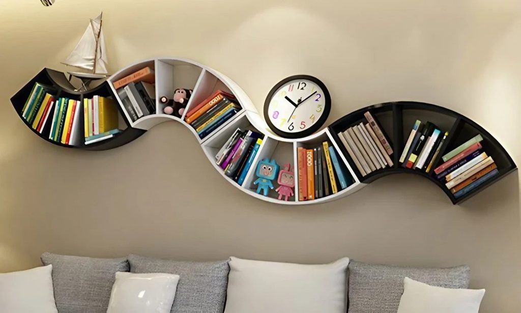 Non Uniformity Book Storage Idea