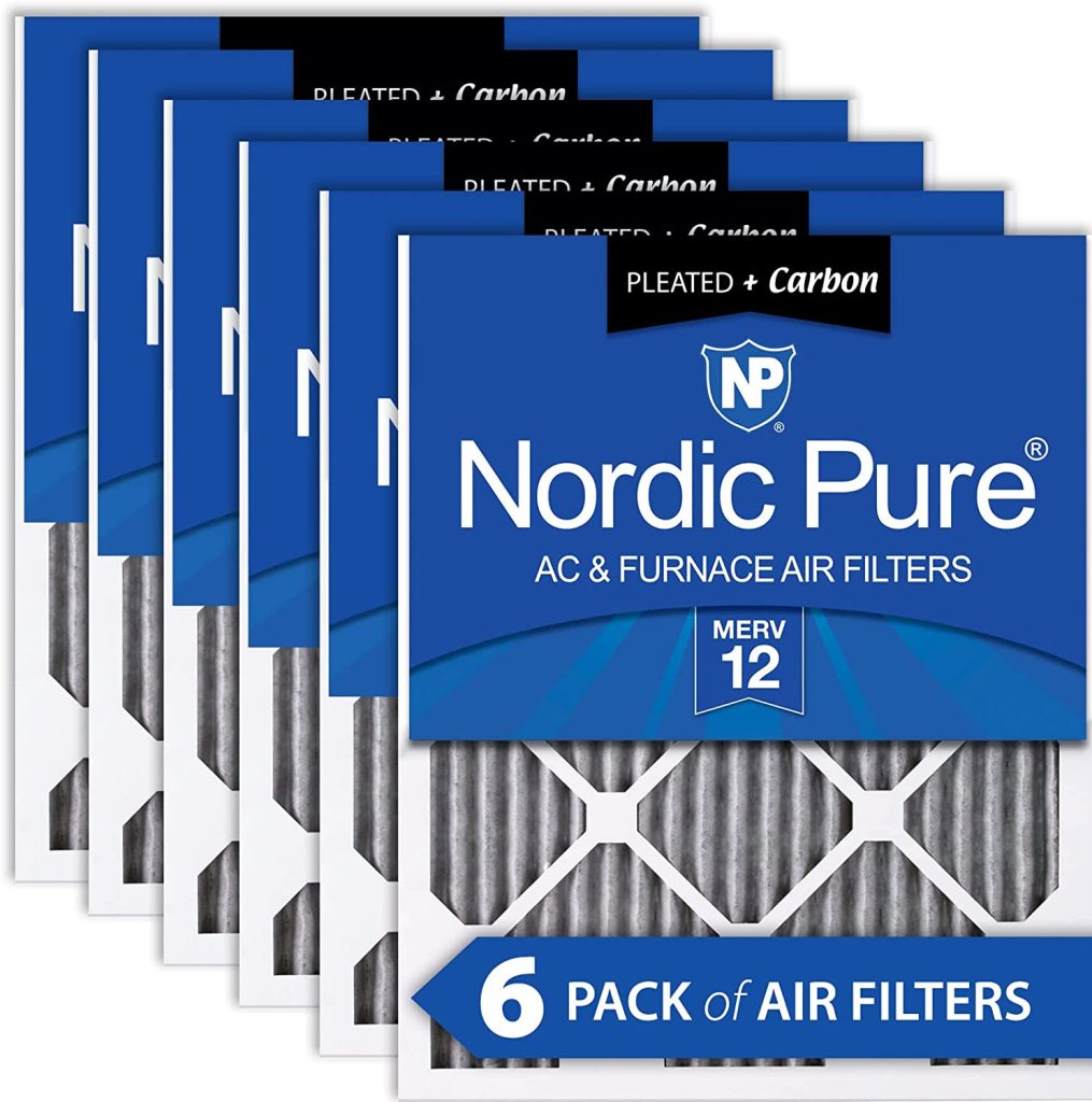 ordic Pure Carbon AC Furnace Air Filters