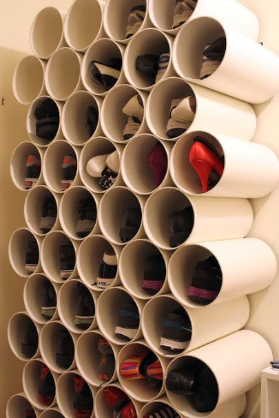 PVC Pipe Storage
