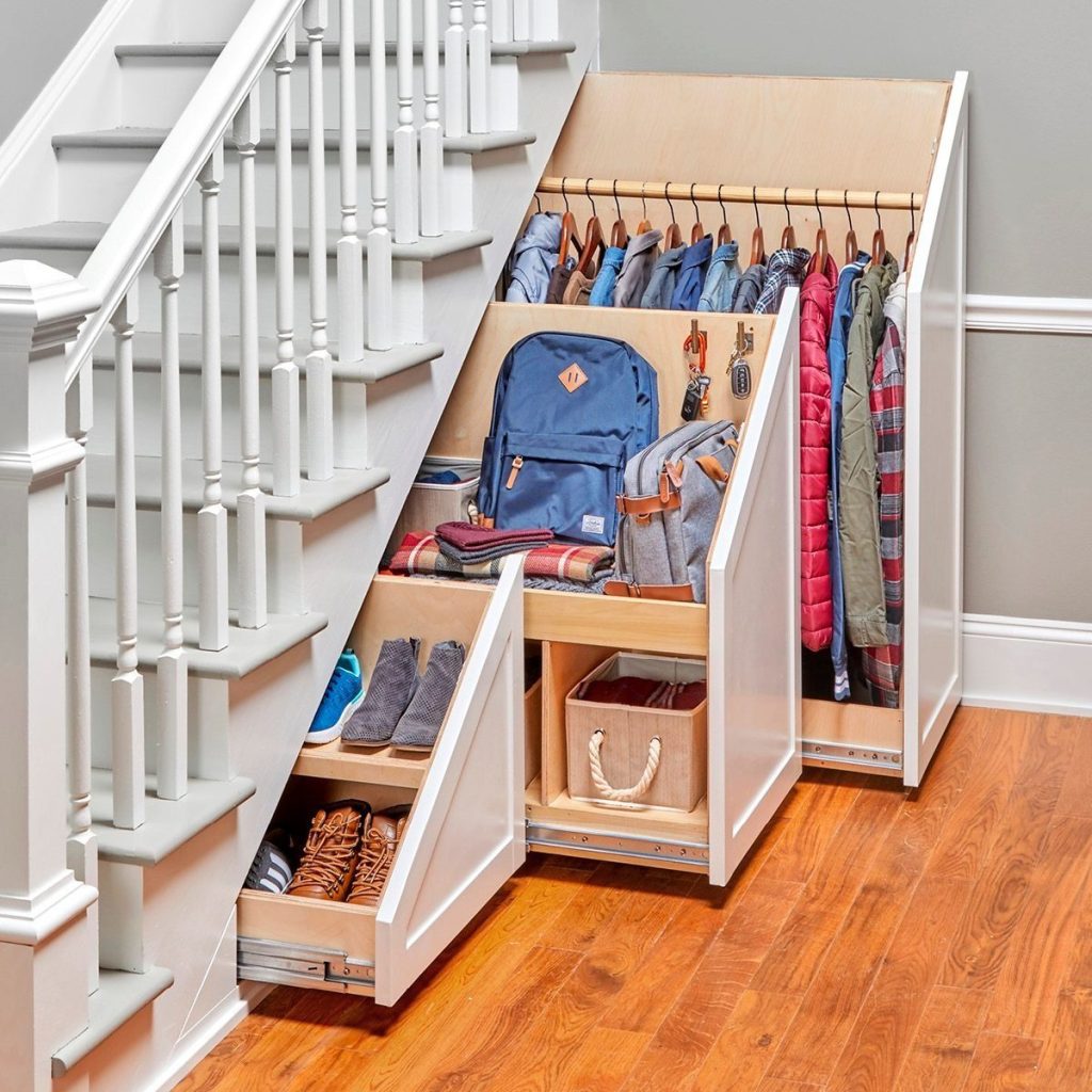 Stairway Drawers