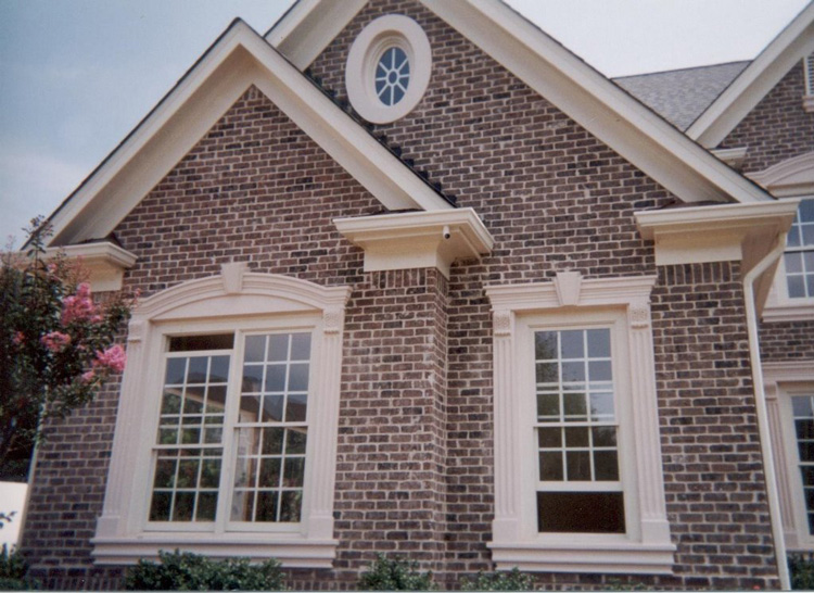 Stone Accent Exterior Window Trim