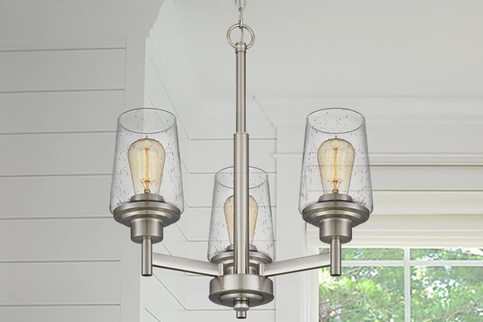 Tawson Jacob Modern 3-Light Chandelier