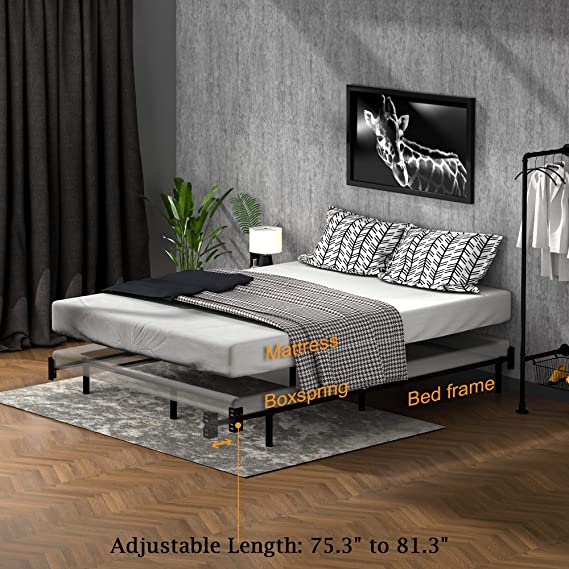 Ujujia Full Size Metal Bed Frame