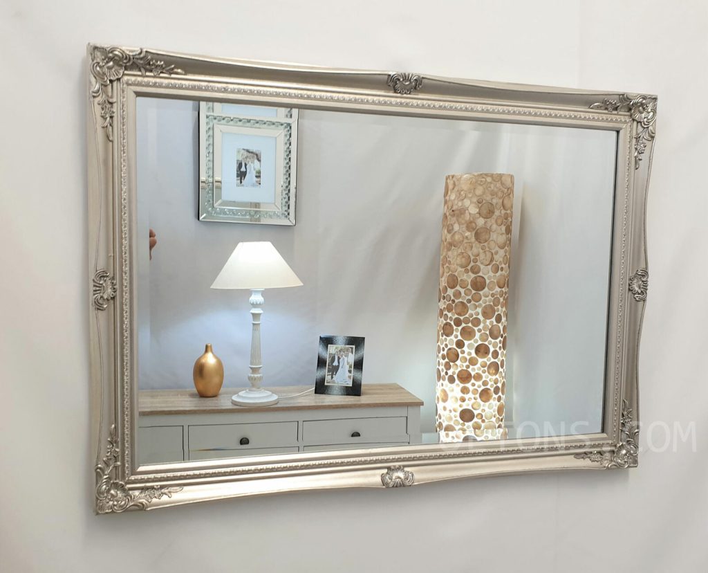 Vintage Silver or Gold Framed Mirrors