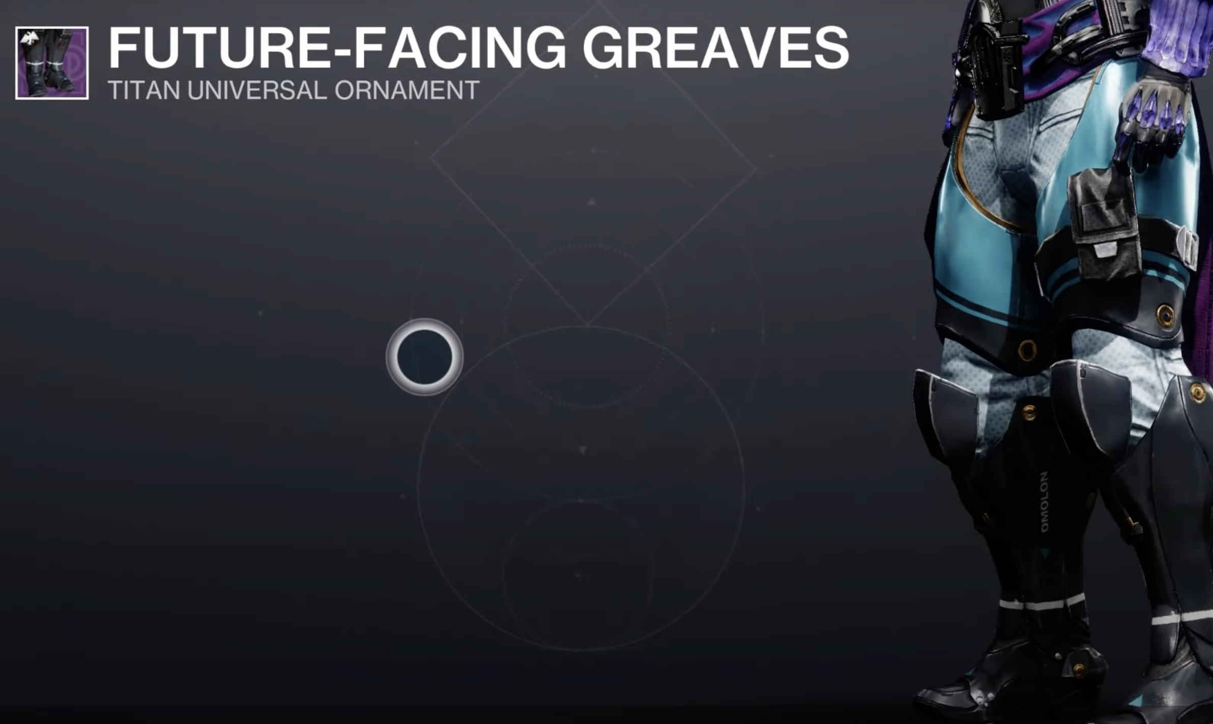 Future-Facing Greaves (Titan)