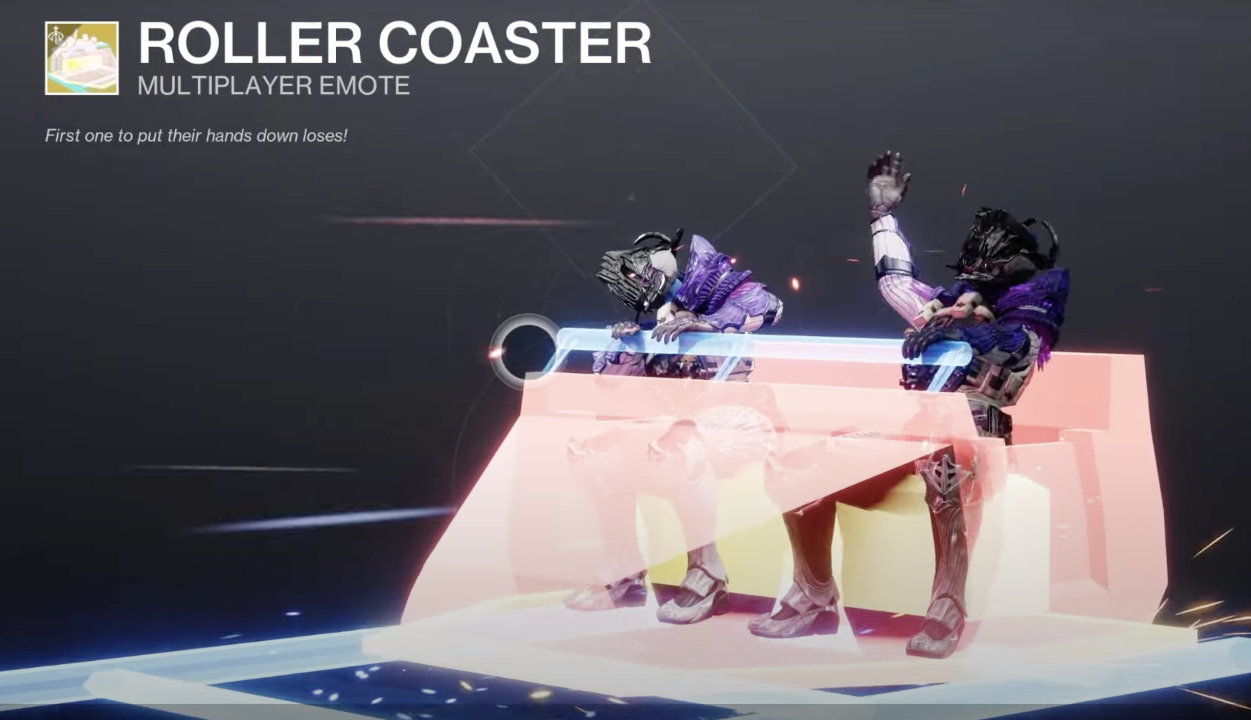 Roller Coaster Exotic Multiplayer Emote